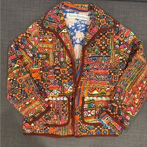 Alix Of Bohemia Multicolor Tribal Print Jacket